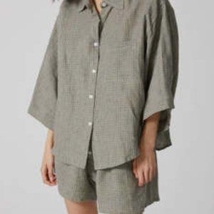 DEIJI STUDIOS 03 LINEN SET - CHECK